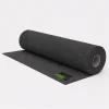 fieltro rollos gris oscuro jaspeado elegante