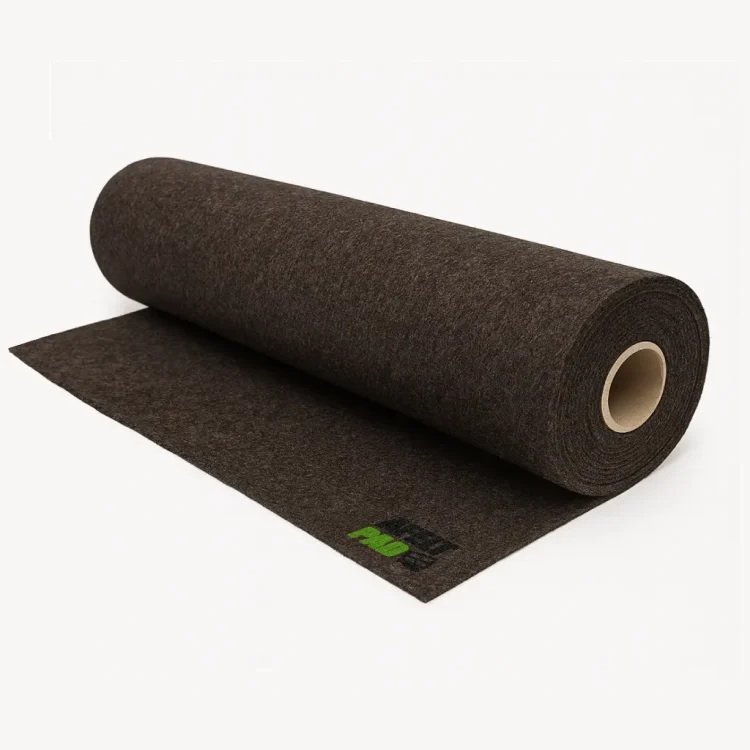 fieltro-rollo-wengue-jaspeado Fieltro grueso para muebles color wengué